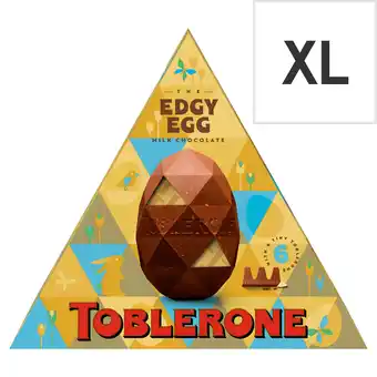 Tesco Toblerone the edgy egg milk chocolate easter egg 298g offer