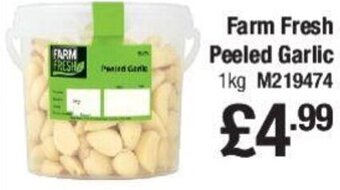 Makro Farm Fresh Peeled Garlic 1kg offer