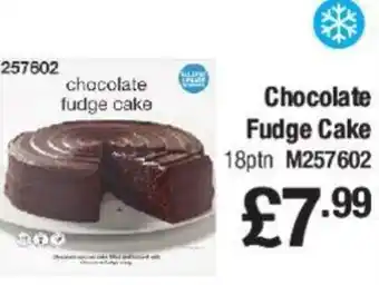 Makro Chocolate Fudge Cake 18ptn offer