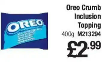 Makro Oreo Crumb Inclusion Topping 400g offer