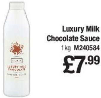 Makro Luxury Milk Chocolate Sauce 1kg offer