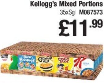 Makro Kellogg's Mixed Portions 35xSgl offer