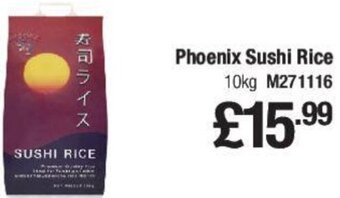 Makro Phoenix Sushi Rice 10kg offer