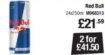 Makro Red Bull 24x250ml offer