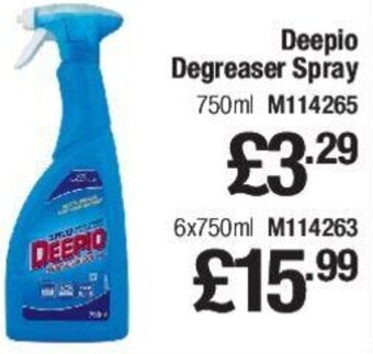 Makro Deepio Degreaser Spray 750ml offer