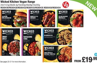 Makro Wicked Kitchen Vegan Range offer