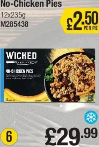 Makro No-Chicken Pies 12x235g offer