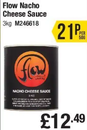 Makro Flow Nacho Cheese Sauce 3kg offer