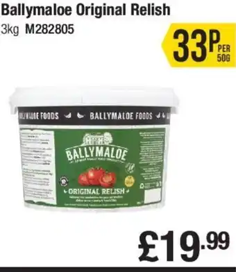 Makro Ballymaloe Original Relish 3kg offer