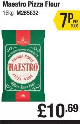 Makro Maestro Pizza Flour 16kg offer