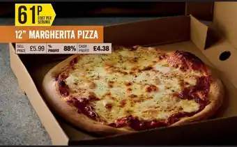 Makro 12" Margherita Pizza offer