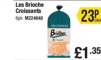 Makro Les Brioche Croissants 6pk offer