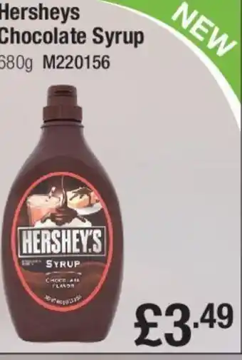 Makro Hersheys Chocolate Syrup 680g offer
