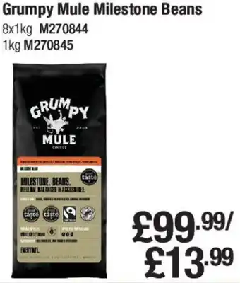Makro Grumpy Mule Milestone Beans 1kg offer