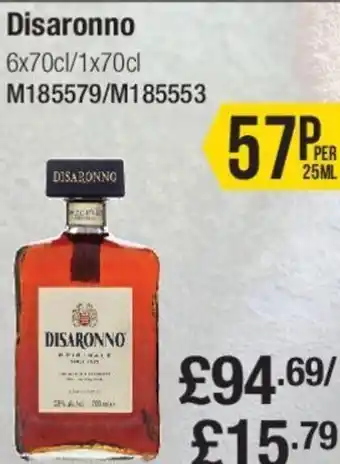 Makro Disaronno 1x70cl offer
