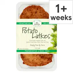 Tesco Mr freeds kosher potato latkes 180g offer