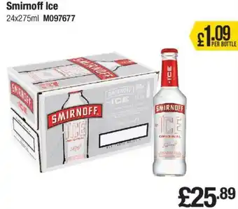 Makro Smirnoff Ice 24x275ml offer