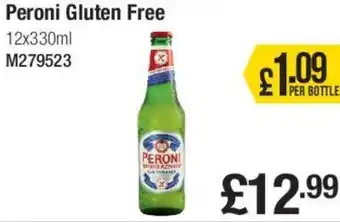 Makro Peroni Gluten Free 12x330ml offer