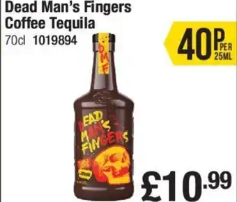 Makro Dead Man's Fingers Coffee Tequila 70cl offer