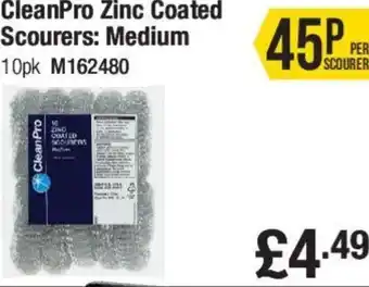 Makro CleanPro Zinc Coated Scourers: Medium 10pk offer