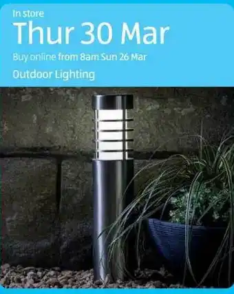 Aldi Outdoor lighting offer