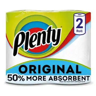 Tesco Plenty white kitchen roll 200 sheets offer