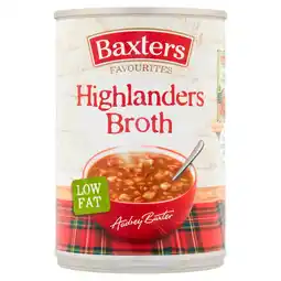 Tesco Baxters favourite highlander broth soup 400g offer