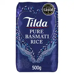Tesco Tilda basmati rice 500g offer