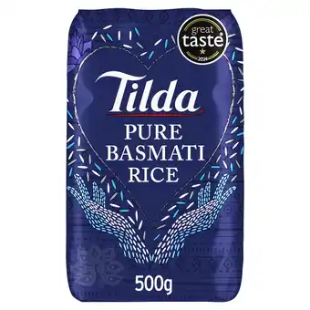Tesco Tilda basmati rice 500g offer