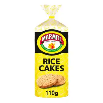 Tesco Marmite rice cakes 110g offer
