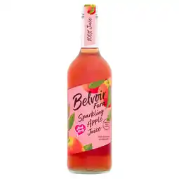 Tesco Belvoir pink lady sparkling apple juice 750ml offer