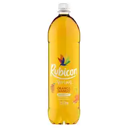 Tesco Rubicon spring orange mango 1.5l offer