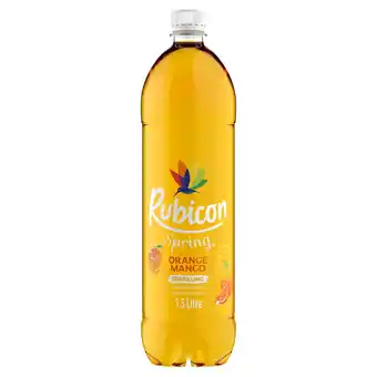 Tesco Rubicon spring orange mango 1.5l offer