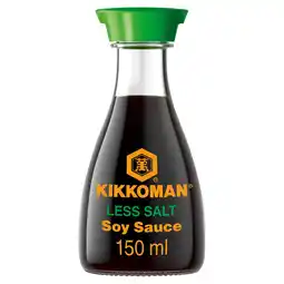Tesco Kikkoman soy sauce less salt 150ml offer