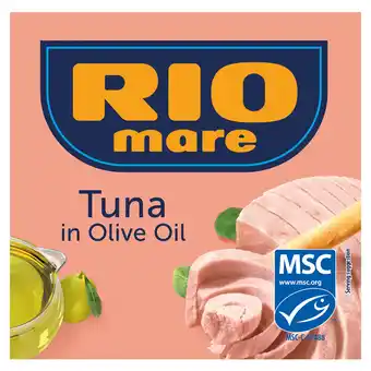 Tesco Rio mare tuna in olive oil 160g offer