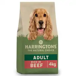 Tesco Harringtons adult beef & rice 4kg offer