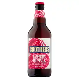 Tesco Brothers raspberry ripple english cider 500ml offer