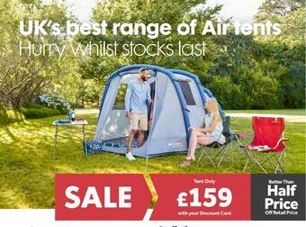 GO Outdoors Tent offer
