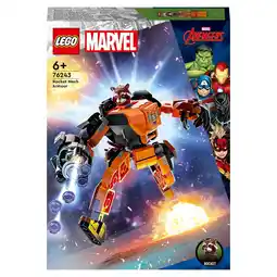 Tesco Lego superheroes rocket mech armour 76243 offer