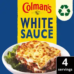Tesco Colman's white sauce mix 25g offer