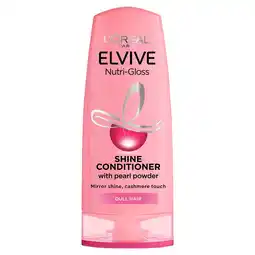 Tesco L'oreal elvive nutri gloss shine conditioner 200ml offer