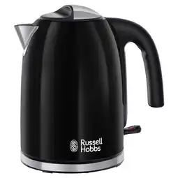 Tesco Russell hobbs colours plus kettle black offer
