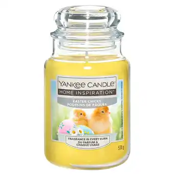 Tesco Yankee easter chicks candle large jar 538g offer