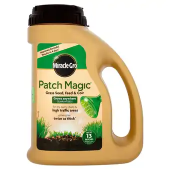 Tesco Miracle gro patch magic 1kg offer