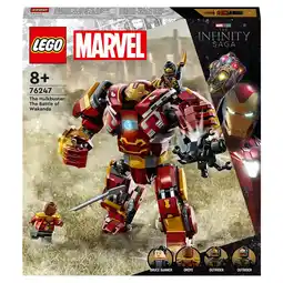Tesco Lego superheroes battle wakanda hulkbuster 76247 offer