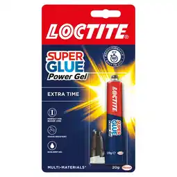 Tesco Loctite super glue power gel 20g offer