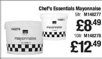 Makro Chef's essentials mayonnaise offer