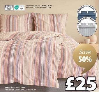 JYSK Abbie duvet cover set offer