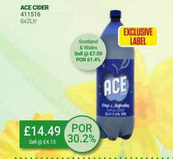 Bestway Ace cider offer