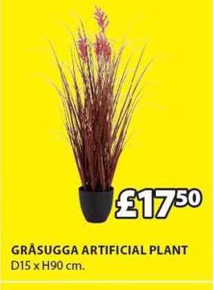 JYSK Grâsugga artificial plant offer